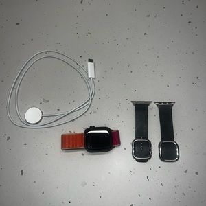 Apple Watch Series 7 - 41MM with two Apple bands